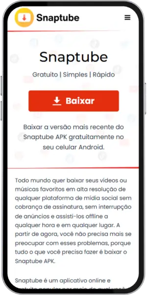Snaptube - Baixar Última Versão 2025 38 Snaptube Instalação Passos